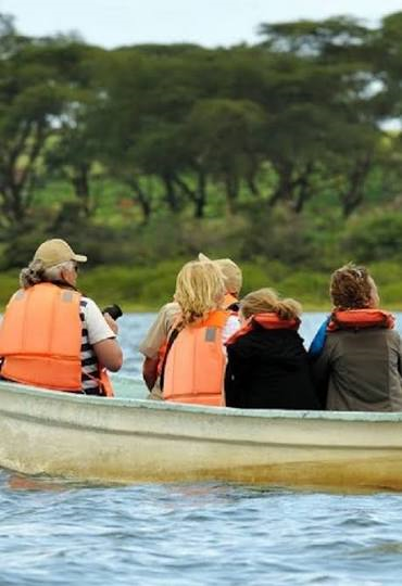 boat safari….